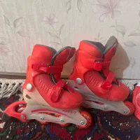 کفش اسکیت بچگانه خارجی با محافظ در حد نو