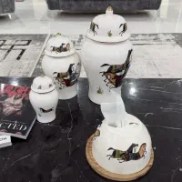 جینجرجار و جا دستمالی هرمس