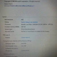 لپ msi مدل FX620 دست دوم|رایانه همراه|تهران, افسریه شمالی|دیوار