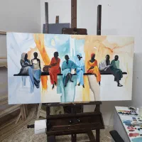 تابلو نقاشی دکوراتیو