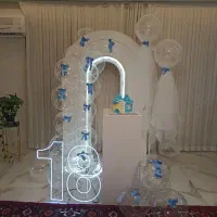 دیزاین گلارایی عروسی حنابندان بادکنک آرایی|خدمات پذیرایی، مراسم|سهند, |دیوار