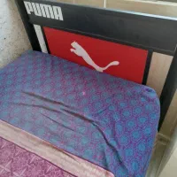 تخت یک نفره طرح پوما تشک طبی ۳۵ سانتی رویال