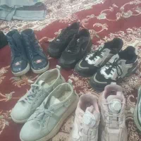 کفش زن وپسر