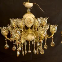 مرجع تخصصی لوستر برنز|لوستر و چراغ آویز|قم, سراجه|دیوار