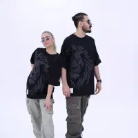 تیشرت مشکی با چاپ 3D (ویژه محرم ، ست کاپلی)