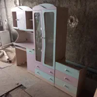 ست کمد کودک ونوجوان در حد نو|اسباب و اثاث بچه|چهارباغ, |دیوار