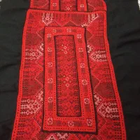 زنچگ چوکی تمام چوک|لباس|سرخه, |دیوار