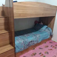 تختخواب نوجوان بدون زدگی و خرابی|تخت و سرویس خواب|کرمانشاه, |دیوار