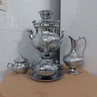 سماور و پاسماوری قلم کاری نو مارک افسون