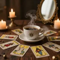 سر کتاب فال قهوه تاروت طالع بینی هندی مصری آینه