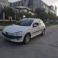 پژو 206تیپ 5خوش رخ تمیز درحد