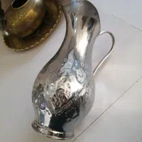 پارچ برنجی قدیمی|صنایع دستی و سایر لوازم تزئینی|قم, انسجام|دیوار