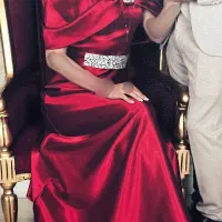 لباس زرشکی مناسب حنابندان و عروسی