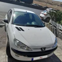 ۲۰۶کم کاردرحدصفرمدل۹۹سفید