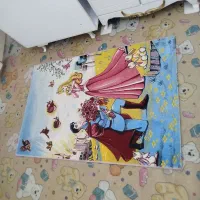 فرش فانتزی اتاق کودک ۱۵۰۰ شانه|فرش|شهریار, شهریار|دیوار