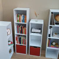 کتابخانه به همراه باکس مدل ایکیا