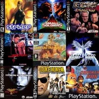 تولیدبازیهای پلی استیشن1عنوان نایاب پلیوانps2 ps1