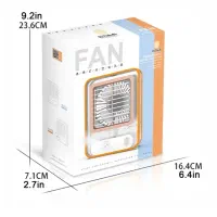 مینی پنکه شارژی رطوبت ساز مدل TSLF|پنکه و تصفیه‌کنندهٔ هوا|رشت, سعدی (تختی)|دیوار