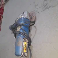 اسپیکر و یخچال و دوچرخه و سنگ فرز و فرغون
