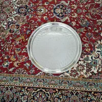 ۳ تا سینی باقلوای و۳ سینی بزرگ ویکی سینی استیل|ظروف سرو و پذیرایی|تهران, عباسی|دیوار