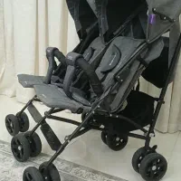 کالسکه دوقلو دلیجان در حد نو|کالسکه و لوازم جانبی|باقرشهر, |دیوار