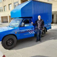 نیسان مسقف به همراه راننده(آماده به کار)