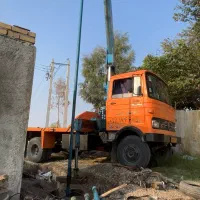جرثقیل خدمات بارگیری و تخلیه بار و خدمات چاه عمیق