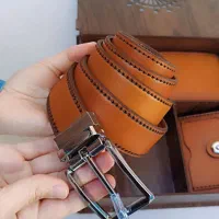 کمربند چرم دستدوز