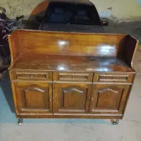 کنسول چرخدار عتیقه تقدیم به شما خوبان