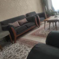 مبل یازده نفره راحتی با میز ناهارخوری شش نفره