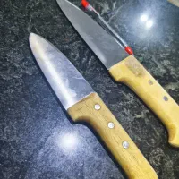 دوعدد چاقو فولاد حیدری|ظروف پختوپز|ایلام, |دیوار