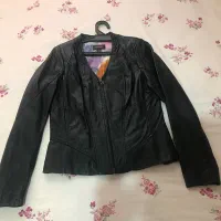 کاپشن چرم اصل