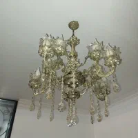 لوستر ۵شاخه۱۰شعله برنزی