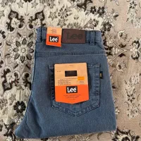 شلوار جین. راسته کلاسیک. طوسی.