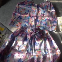 ست سه تیکه تاپ و شلوارک