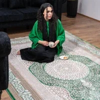 فرش ماه تابان زرین کاشان از۵۰۰شانه تا ۱۵۰۰شانه نخی|فرش|شیراز, فرگاز|دیوار