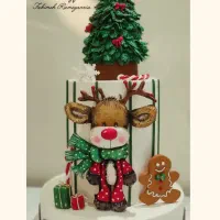 ماکت کیک کریسمس