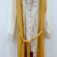 سه عددمانتواصل گیپور وکریپ...سایز۳۸