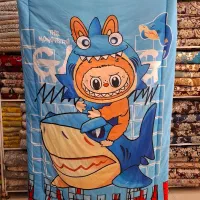 روتختی سه‌بعدی طرح لبوبو و کرومی(۴ تکه، جنس میکرو