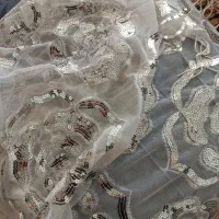 شال  کارشده مجلسی|لباس|بروجرد, |دیوار