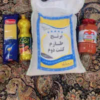 پک مواد غذایی برنج ایرانی و..ارسال رایگان درب منزل