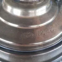 سماور زغالی برنز سنگین|کلکسیون اشیاء عتیقه|مرند, |دیوار