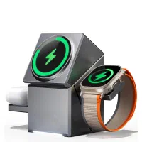 شارژ وایرلس گرین لاین ۳ در ۱ Power Trio|لوازم جانبی موبایل و تبلت|کرمانشاه, |دیوار