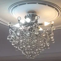 ۲ عدد لوستر|لوستر و چراغ آویز|گلپایگان, |دیوار