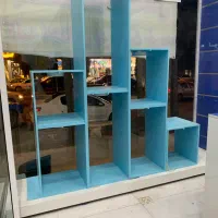 ام دی اف خام|کتابخانه، شلف، قفسههای دیواری|نیشابور, شهرک فرهنگیان|دیوار