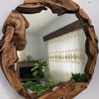 آینه دیواری روستیک