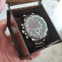 ساعت مچی مردانه Fossil مدل استیل دو زمانه