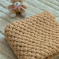 پتو دست بافت الیز پافی|رختخواب، بالش، پتو|تهران, نصرت|دیوار