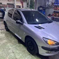 فروش ۲۰۶ نقره ای فول لوازم