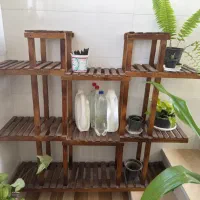 استند گل چوب روس